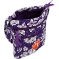 thumbnail image 2 of Vera Bradley Clemson Tigers Rain Garden Triple-Zip Hipster Crossbody Bag, 2 of 2