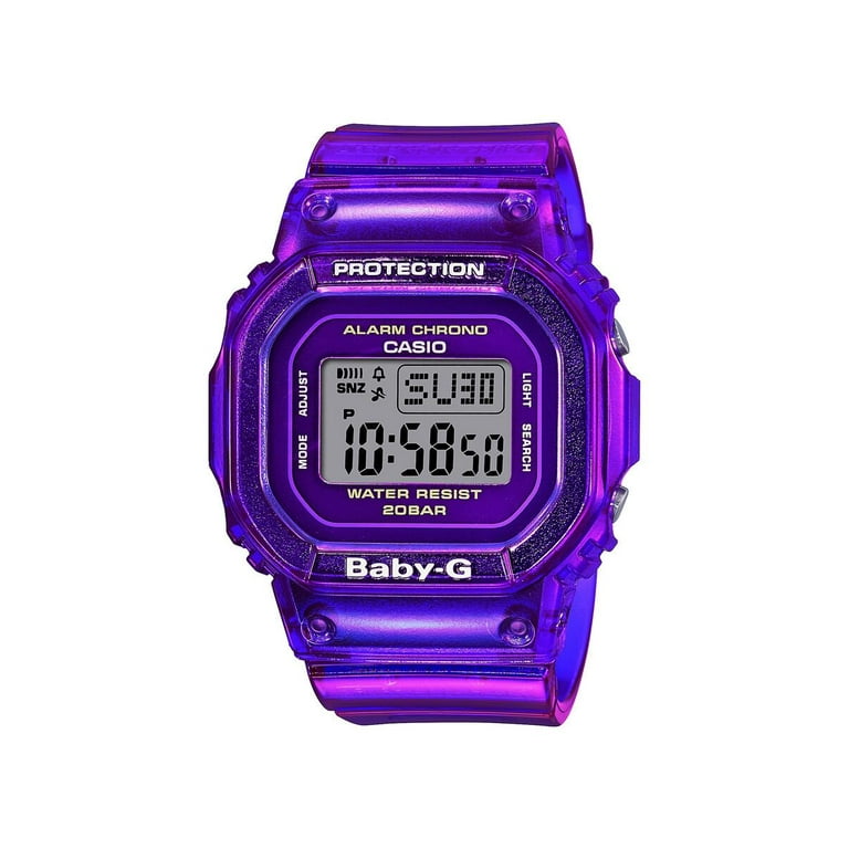 Casio G Shock Baby G BGD560S Semi Transparent Shock Digital Resin Watch