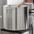 thumbnail image 2 of Truecraftware – 100 qt. Heavy-Duty Aluminum Stock Pot - Multipurpose Pot for Pasta Soup Pot Large Stockpot Stew Pot Simmering Pot, 2 of 5
