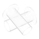 thumbnail image 5 of BRIGHTFUFU Organizador de 2 piezas para coleteros, transparente, para accesorios del cabello, expositor multifuncional para coleteros y scrunchies., 5 of 7