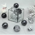 thumbnail image 3 of Adornos de bolas de Navidad BSTDECOR, transparentes, 30 quilates, 6 cm, irrompibles, 3 of 8