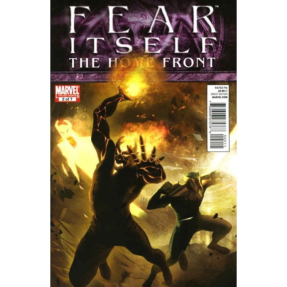 Fear Itself: The Home Front #2 VF ; Marvel Comic Book