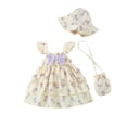 thumbnail image 1 of Vestido de bebé SODLON 12-18 meses sin mangas con estampado floral, 1 of 6