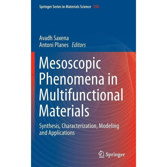 Springer Materials Science Mesoscopic Phenomena in Multifunctional Materials: Synthesis, Characterization, Modeling and Applications, Book 198, (Hardcover)