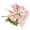 thumbnail image 4 of MesaSe 5-branch Artificial Flower Bouquet Simulation Floral Decor Wedding Party Cloth Fake Flower Home Decor  Light Blue, 4 of 8