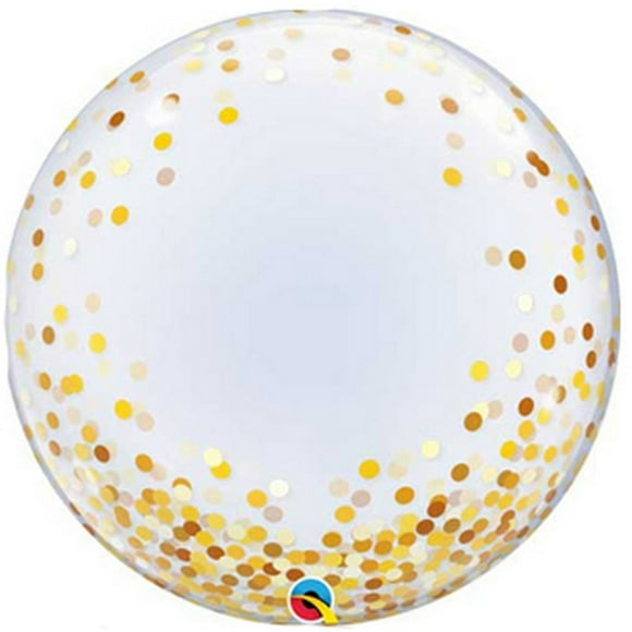 Qualatex Ballon à Bulles Deco Confeffit Dot