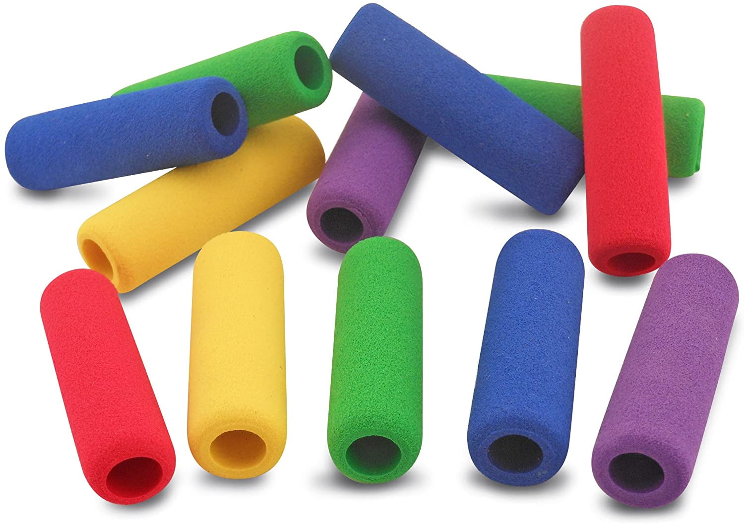 The Pencil Grip The Classics 12Pack Soft Foam Pencil Grips, Assorted