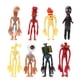thumbnail image 2 of Figura De Acción De Doble Cabeza Para Niños Y Fanáticos, Modelo De Figura De Acción De Pvc De Dibujos Animados, Juego De Muñecas, Adornos Hechos A Mano 16 Unids/Set Yuarrent HA039011-00, 2 of 6