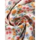 thumbnail image 5 of Vestido de verano floral para mujer INSPIRE CHIC con cuello de volantes, cintura fruncida, mangas cortas, talla XL, color beige, 5 of 5
