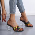 thumbnail image 2 of Zapatillas de tacón alto informales diarias de talla grande de verano Wmkox8yii hj789, 2 of 2