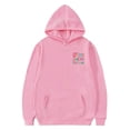 thumbnail image 5 of Girl's Graphic Hoodie Long Sleeve Hooded Sweatshirt Printed Cute Clothes Sweatshirt Tops Size 3-4T ,Pink, 5 of 5