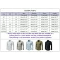 thumbnail image 6 of Yoodem Mens Shirts Men's T-shirts Button Half Shirt Covered Solid Tops Collar Long Turn-down Men's Casual Sleeve Men Shirts for Men White 4XL, 6 of 6