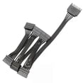 thumbnail image 1 of 15 PIN Sata Power Splitter 15Pin SATA Male 1 to 3/4/5/6 SATA Female Power Splitter Adapter Cable, 1 of 5