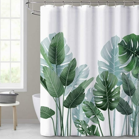 Bathroom Shower Curtains Tropical, How To Fit Shower Curtains