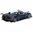 thumbnail image 3 of Pagani Zonda HP Barchetta Convertible Blue Tricolore Met. & Carbon w/White Interior 1/64 Diecast Model Car by Mini GT, 3 of 3
