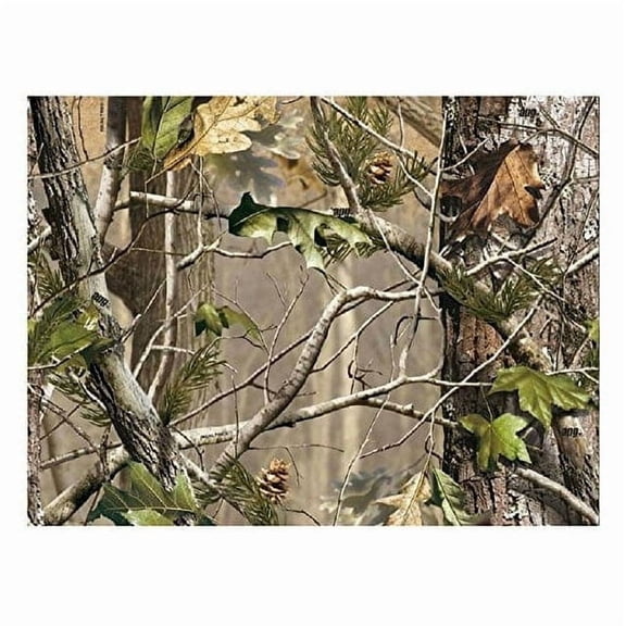 Real Tree Woods Camo Edible Image Cake Topper For Quarter Sheet Cake By TNCT