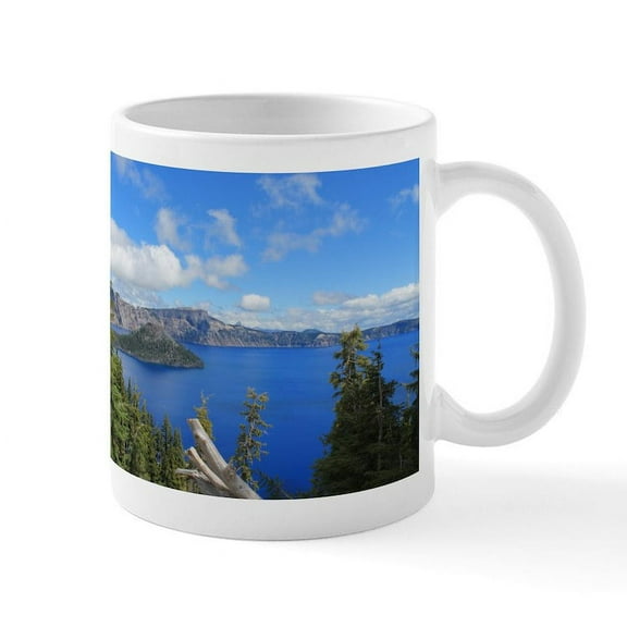 CafePress - Crater Lake National Park Mug #1 - 11 oz Ceramic Mug - Novelty Coffee Tea Cup