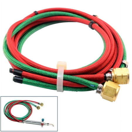 

Gentec Little Torch Braided Green Oxygen and Red Gas Replacement Hose 6ft