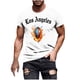 thumbnail image 3 of Tops para hombre, blusas y camisas de manga corta con cuello redondo para hombre, jersey informal con cuello redondo estampado para hombre, pantalones cortos deportivos para fitness, blusa de poliéste, 3 of 5