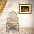 thumbnail image 3 of Jean-Honoré Fragonard 24x19 Gold Ornate Framed and Double Matted Museum Art Print Titled - So Please Say (Say Please) (C. 1780), 3 of 4