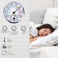 thumbnail image 3 of Thermohygrometer Wall Mounted Aluminum High Precision Meter -20~+120°F, 3 of 8