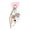 White, variant on Looking Acrylic Keychain Cute Dessert Theme Accessory Holiday Present For Backpacks And Parties