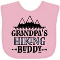 thumbnail image 3 of Inktastic Grandpa Hiking Buddy Hiker Boys Baby Bib, 3 of 4