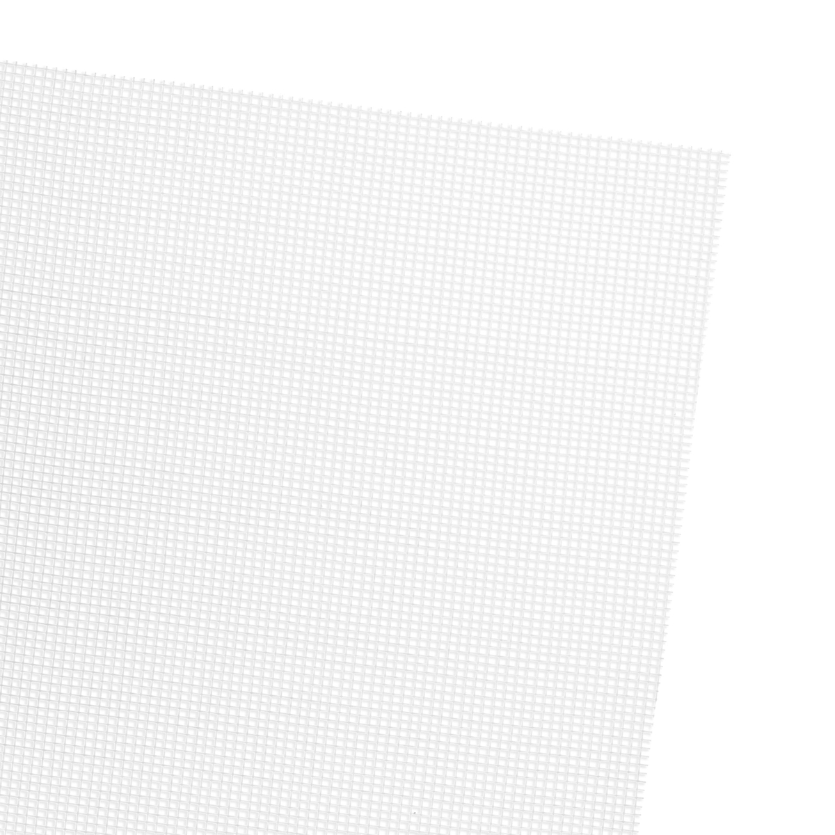 Replacement White Fiberglass Window Screen Mesh Roll for Windows, Screen Doors, and Crafting (118x39 in)