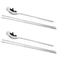 thumbnail image 1 of 2 Pares de Palillos de Acero Inoxidable Perfecl Cuchara de Palillos Coreanos, 1 of 6