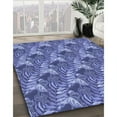thumbnail image 2 of Ahgly Company Indoor Rectangle Patterned Sky Blue Dress Blue Area Rugs, 8' x 10', 2 of 6