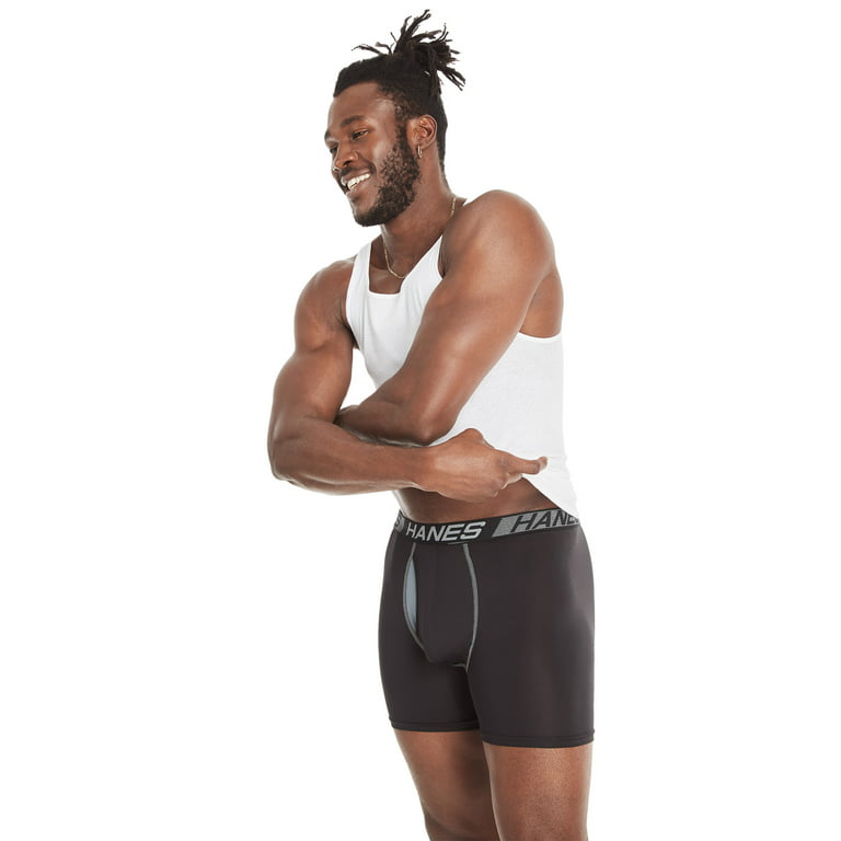 Hanes Sport Tagless® XTemp Total Support Pouch Boxer Briefs