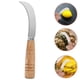 thumbnail image 3 of Cuchillo de cocina para emparejar: pequeño cuchillo curvo para fruta con mango ergonómico - Cortador de fruta de acero inoxidable para piña y plátano en restaurantes., 3 of 6