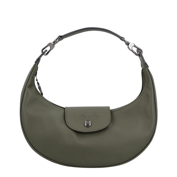 Longchamp Le Pliage Xtra Small Leather Shoulder Bag, Green