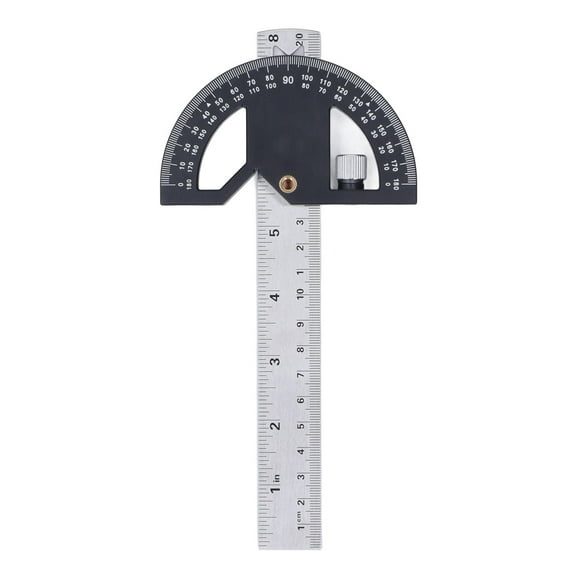 Multifunctional Angle Gauge,Angle Protractor Carpentry Angle Multifunctional Construction Ruler Woodworking Scribe Ruler Luxury Finish