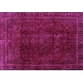 thumbnail image 1 of Ahgly Company Indoor Rectangle Abstract Purple Modern Area Rugs, 8' x 10', 1 of 4