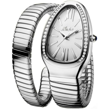 Dress Snake Shape Bracelet Women Watch Top Elegant Waterproof Quartz Jewelry Watches84