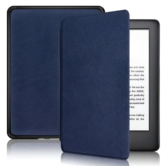 GJX Magnetic Case for Kindle Paperwhite 3 2 1 Protective Cover Dark Blue