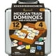 thumbnail image 1 of Juego de dominó Mexican Train Queensell Double 12 con 4 soportes, 1 of 7