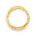 thumbnail image 5 of Primal Gold 10 Karat Yellow Gold 4mm Milgrain Comfort Fit Band Size 13, 5 of 7