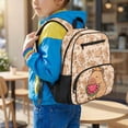 thumbnail image 2 of KUIFORTI Watermelon Capybara Toddler Backpack for Girls Kids School Bag with Multiple Organizer Pockets Adjustable Straps for Preschool Kindergarten Back to School Gifts, 2 of 7