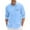 Light Blue, variant on Fgvctg Valentine's Day Shirts for Men Long Sleeve Button Down Cotton Shirts Collared Soft Blouse Date Day Love Heart Print Plus Size Business Casual Outfits Light Blue 2XL