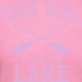 thumbnail image 3 of CafePress - This Girl Loves The Lake T Shirt - Women's Traditional Fit Dark T-Shirt, 3 of 4