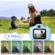 thumbnail image 2 of Cámara digital selfie para niños, cámara para niños para regalos de cumpleaños de Navidad de 3 a 9 años (azul), 2 of 5