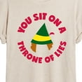 thumbnail image 3 of ELF - Christmas Family Set Throne Of Lies - Women's Oversized T-Shirt, 3 of 5