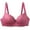 Wine, variant on Women's Push up Seamless T-Shirt Bra Supportive Underwire Comfortable Lingerie Soft Everyday Brassiere for C Cup