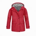 thumbnail image 6 of UYYX Kids Rain Jacket 3T Winter Coat Girls Girl Winter Coats Heavyweight Hooded Jacket Kid Snow Outwear 11-12 Years, 6 of 6