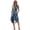 Blue Floral Print, variant on Binienty Sleeveless Sundress with Floral, Asymmetric Hem Midi Dress for Casual Daily and Weekend Outdoor Activities