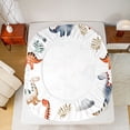 thumbnail image 5 of Castle Fairy Cartoon Dinosaur Queen Sheet Sets for Preppy Children,Animal Dino Bed Set, 5 of 7