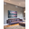 thumbnail image 3 of Parvez Taj  'Long Island Evening' Painting Print on Brushed Aluminum 36 x 24, 3 of 5