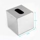 thumbnail image 3 of Servilletero de caja de acero inoxidable de tejido para oficina en casa, 3 of 5